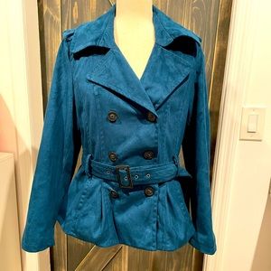 ANA faux suede jacket size medium